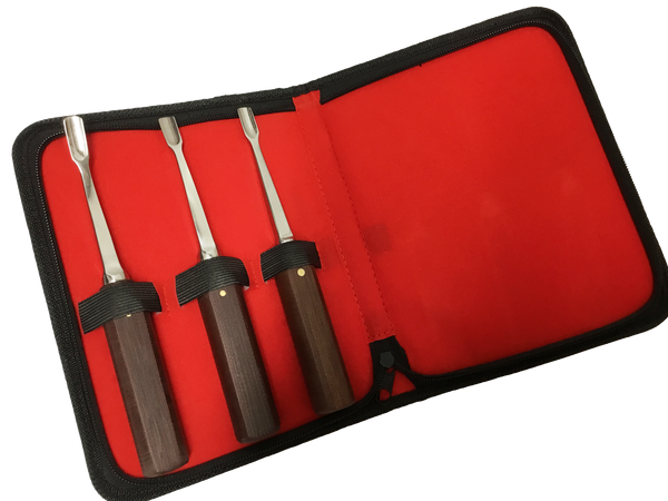 Equine Wolf Tooth Elevator Set - 4mm/6mm/8mm Interchangeable Tips For Horse Dentistry