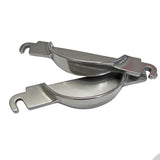 WIDE Mouth Plate (per pair) 'Big Kev'